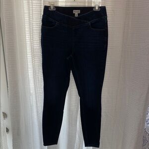 Maurices Blue Jeggings Slim Fit